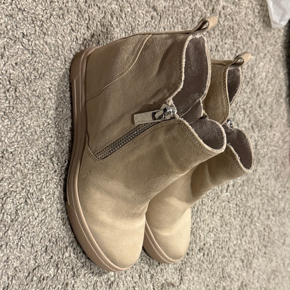 Aldo Tan Heeled Boots